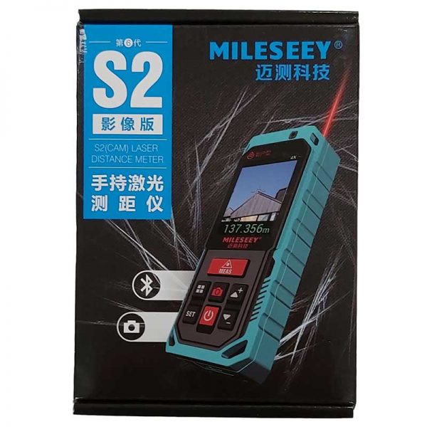مترلیزری مایلسی MileSeey مدل S2-80m با یک سال گارانتی (فروش متر لیزری دوربین دار شرکت راشاپیمایش) تلفن: 02634469713